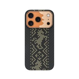 Funda para móvil Benks Knight Air Fibra de aramida negra MagSafe para iPhone 18 Pro Max