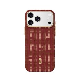 Funda para móvil Raptic Skin Grid Glory Fibra de aramida MagSafe para iPhone 18 Pro