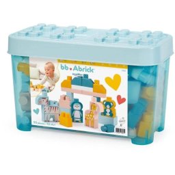 Ecoiffier BB Abrick Zoo Barril de ladrillos 7981 55 piezas
