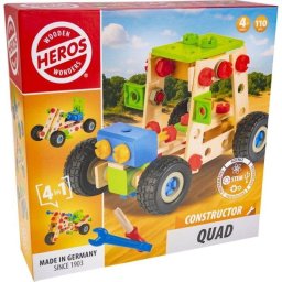HERSOL HEROS Constructor Quad 4 en 1 110 piezas