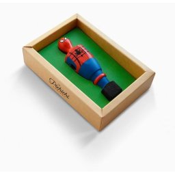 Figura Futbolín Spider-man Madera 12 Cms