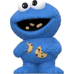 Figura Monstruo De Las Galletas Cookie Monster Fun Fun Barrio Sésamo 13 Cms