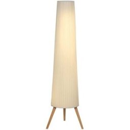 Homcom Lámpara de pie 46x46x153 cm blanco