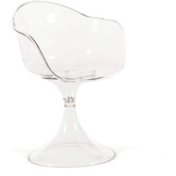Fuori Set de 2 sillas transparentes de diseño en policarbonato