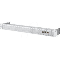 METZ CONNECT BTR 130920-E - Panel de conexiones, 19", 24 puertos, CAT 6a, 1 U