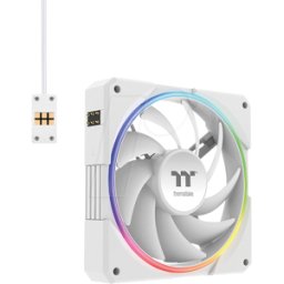 TT 48753 - THERMALTAKE TS120 EX RGB 3er Set, blanco