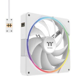 TT 48777 - THERMALTAKE TS140 EX RGB 3er Set, blanco