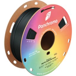 POLYMAKER CA4015 - Filamento, Panchroma PLA, Carbón Negro mate, 1,75 mm, 1 k