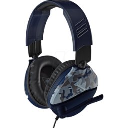 TURTLE BEACH TBS-6555-02 - Auriculares para juegos, sobre la oreja, jack, camuflaje azul