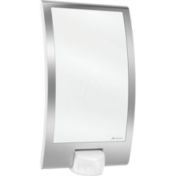 STEINEL 009816 - Luz de pared, E27, plata, IP44