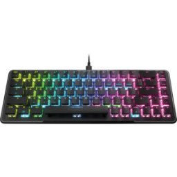 TURTLE BEACH TBK-3001-01-US - Teclado del juego, USB, RGB, lineal, negro, NOSOTROS