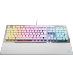 TURTLE BEACH TBK-1002-12-DE - Teclado del juego, USB, RGB, lineal, blanco, DE