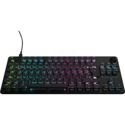 TURTLE BEACH TBK-2003-01-US - Teclado del juego, USB, RGB, lineal, negro, US, Hot Swap
