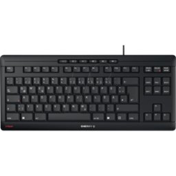 CHERRY JK-8600DE-2 - Teclado, USB, negro, compacto, DE