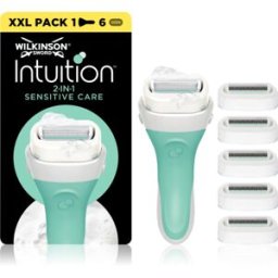 Intuition 2in1 Soap & Shave Sensitive Afeitadora + Cabezales De Recambio 6 Uds