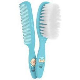Beter Cepillo & Peine para Bebe Azul Lote 2 pz
