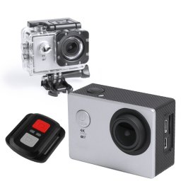 Klack Pro 4K Cámara Deportiva de Acción con Mando Gris