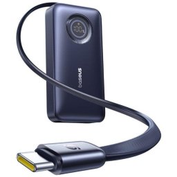 Power Bank Baseus EnerCore CR11 10.000mAh 45W con Cable Retráctil Azul