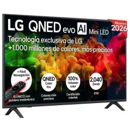 TV LG QNED evo MiniLED AI 75QNED80B6A 75" 4K UltraHD 60Hz Smart TV WebOS HDR10 Pro