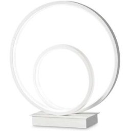 Ideal Lux Lámpara de mesa OZ blanca L280xH310xP80mm