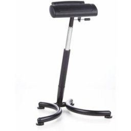 hjh OFFICE Asiento de pie espuma dura negro