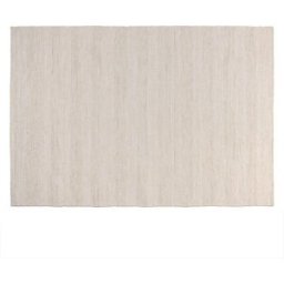 MACABANE Alfombra rectangular de 300 x 400 cm de lana texturizada