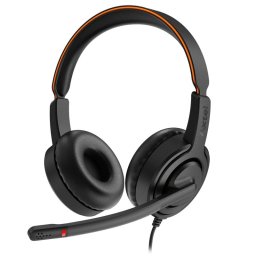 Axtel Voice UC45 Duo NC Auriculares USB/Jack 3.5mm para Oficina