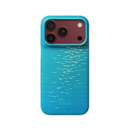 Funda para móvil PITAKA Edge de aramida azul MagSafe para iPhone 18 Pro Max