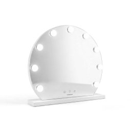 Espejo de Tocador Hollywood InnovaGoods Hollywood Gloette 9 Bombillas LED 3 Tonos de Luz