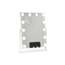 Espejo de Tocador InnovaGoods Hollywood Glarisse 12 Bombillas LED 3 Tonos Luz Regulable