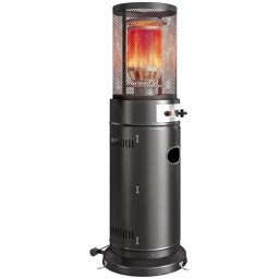 Estufa de gas de exterior Outsunny 842-490V40MK 11 kW antivuelco con ruedas