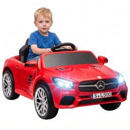 Coche Eléctrico Infantil Aiyaplay Mercedes-Benz SL500 12V con Mando a Distancia