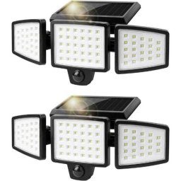 Lámpara Solar Exterior Lepro 640003-DW con Sensor de Movimiento