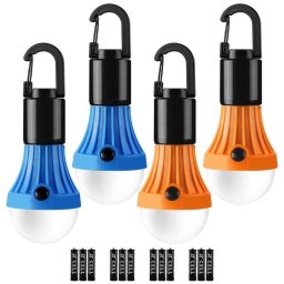 Farol de camping LED Lepro Pack de 4 unidades Blanco cálido