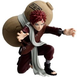 Figura coleccionable Bandai Naruto Vibration Stars Gaara II PVC 15 cm con base