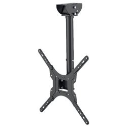 TM Electron Soporte de Techo Inclinable/Giratorio para TV 26"/55" VESA 400×400 Max 30Kg