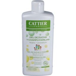 Cattier gel de baño/ducha con leche de avena 500ml.
