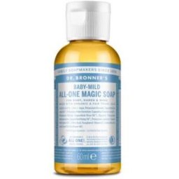 Dr. bronnerÂ´s Dr. bronner´s jabon liquido bebe neutral 60ml.