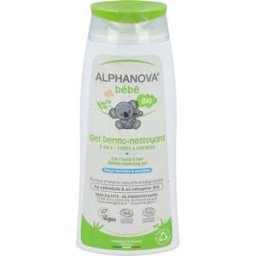 Alphanova gel dermolimpiador bebe 200ml. bio