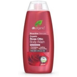 Dr. organic gel de ducha rosa de damasco 250ml.