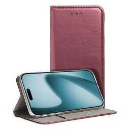 Cool Funda Flip Cover Liso Burgundy para iPhone Air