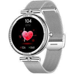 Cool Mónaco Bluetooth AMOLED Plateado Incluye 2 Correas Llamadas Salud Universal