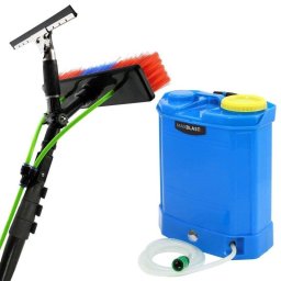 Kit limpieza Monster Maxblast pértiga telescópica 16l