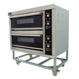 Horno Comercial KuKoo Doble Cámara 12 Pizzas 400°C