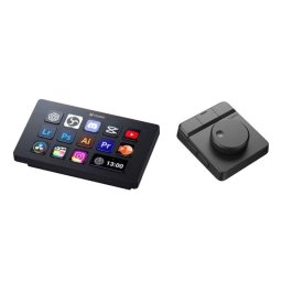Kit Ulanzi D200H + D100H Controlador Productividad Teclas LCD y Dial Háptico
