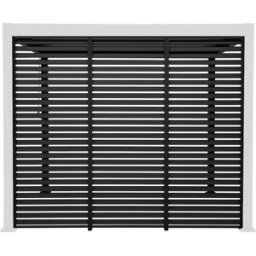 sweeek Conjunto de 3 persianas de 1m para pérgola bioclimática, 3x3m v2 4x3m
