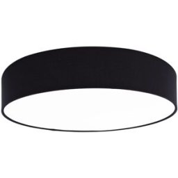 Sulion Plafón led de techo con pantalla negra