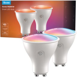 GOVEE H600D - WIFI RGBWW Iluminante led, GU 10, 400 lm, 4,8 W, paquete de 2
