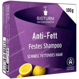 Bioturm champu solido cabello graso 100gr.