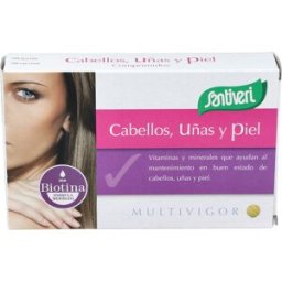 Santiveri multivigor cabello uñas y piel 48comp.